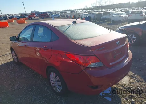 2013 Hyundai Accent Gls from USA, damaged, VIN KMHCT4AE3DU555556